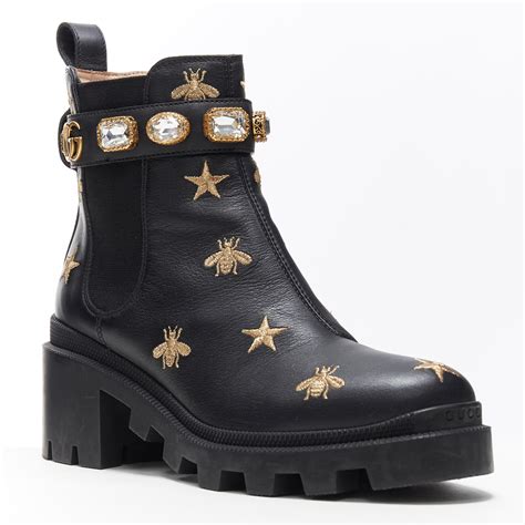 Gucci bumblebee boots